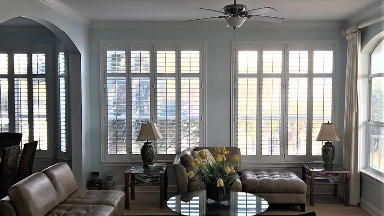 Cleveland family room shutters